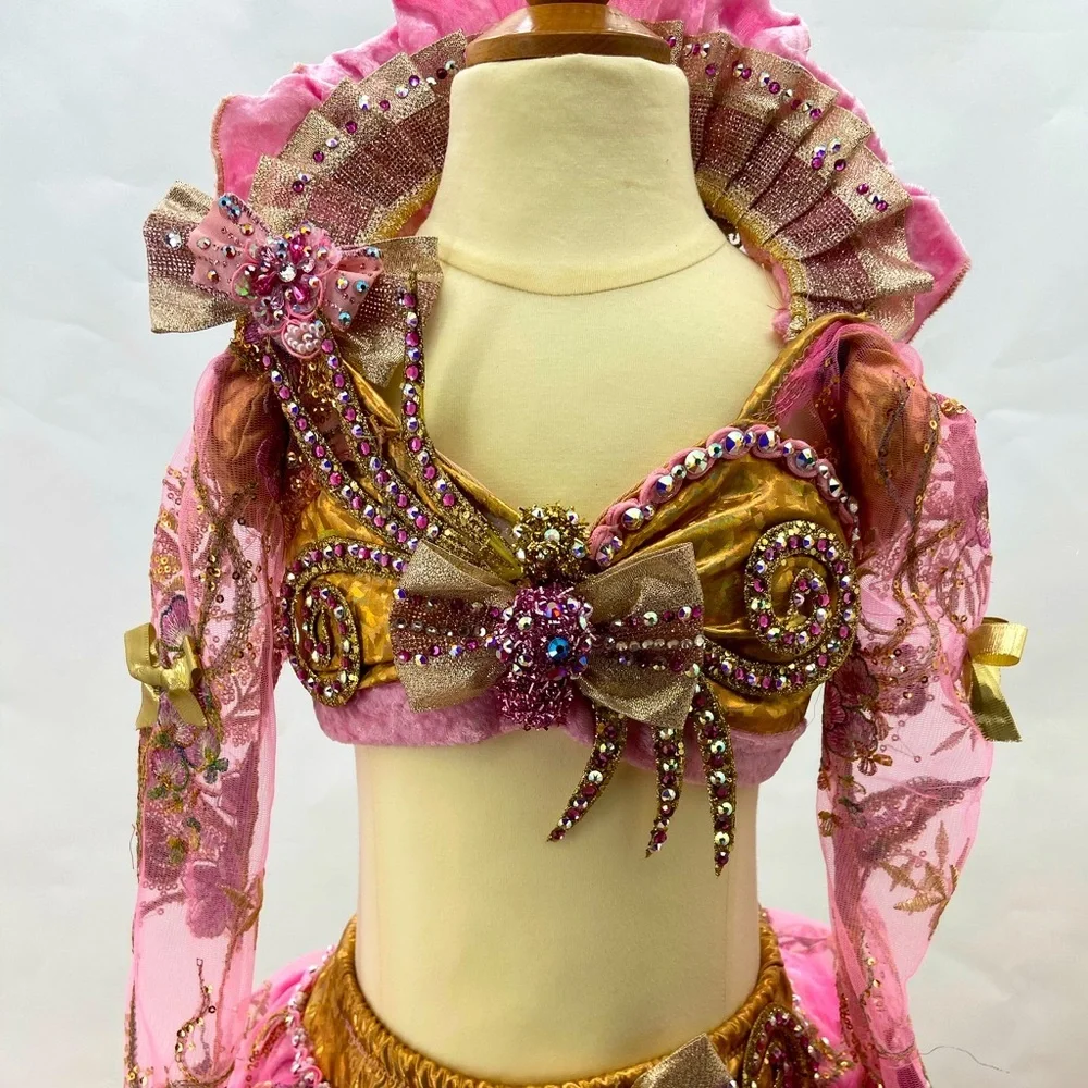 Swim Pageant Custom Glitz Swim Ultra Mega‎ Glitz Girls 4/5 Sandra Parker Designe